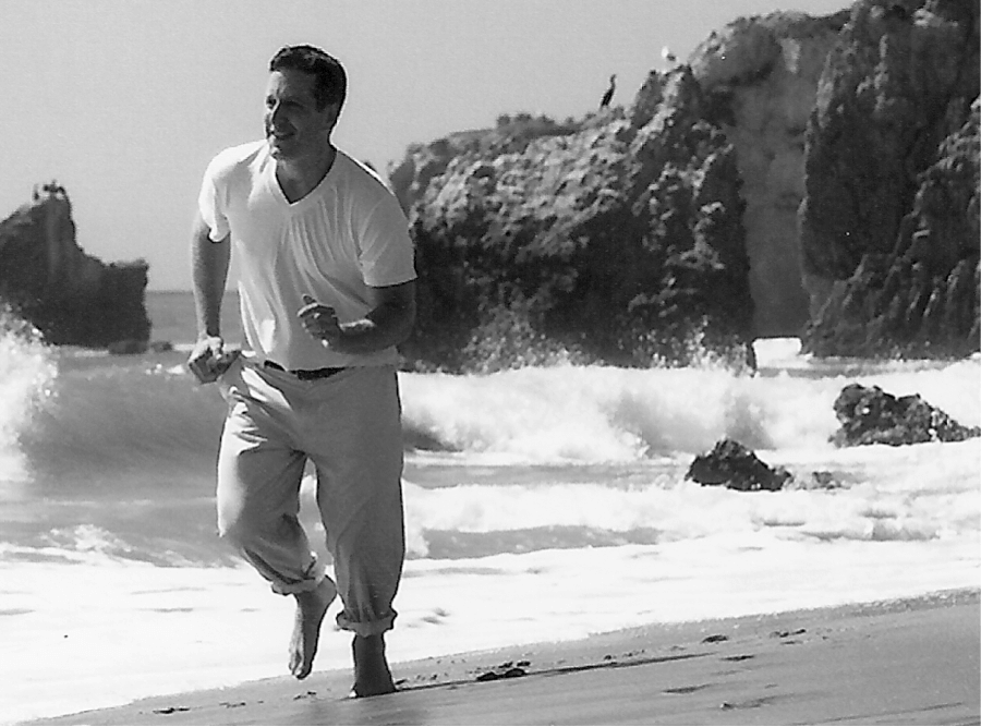 Brad Lamm on Beach 
